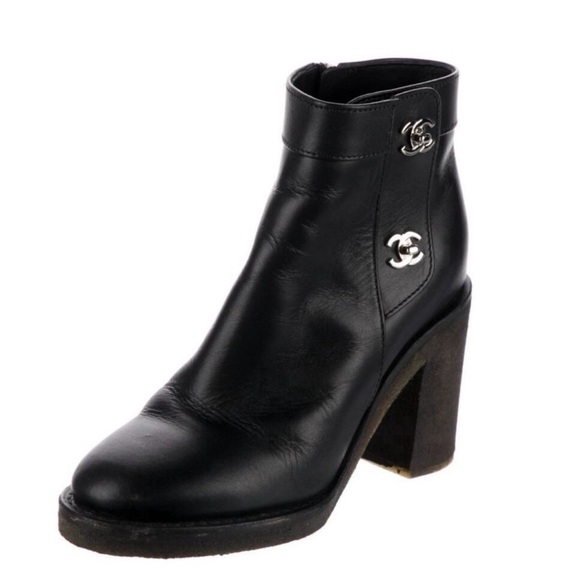 Chanel Black Ankle Boots - Picture 4 of 6